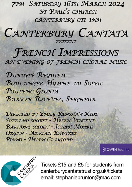French Impressions: An Evening of French Choral Music