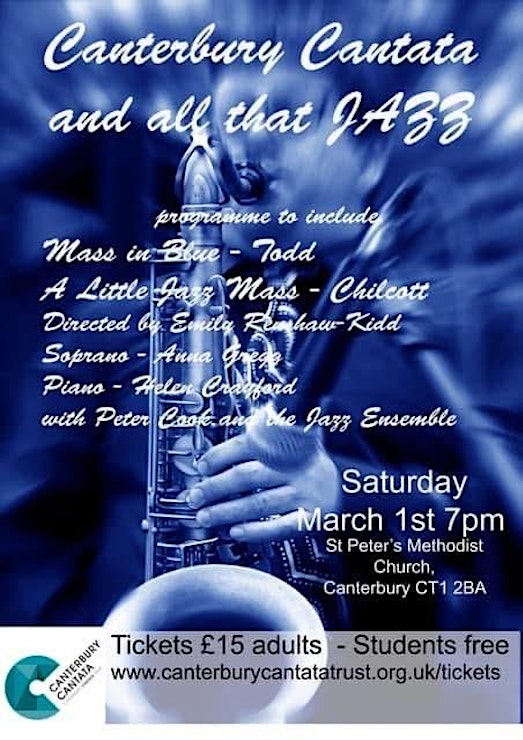 Join Canterbury Cantata for “All that Jazz”